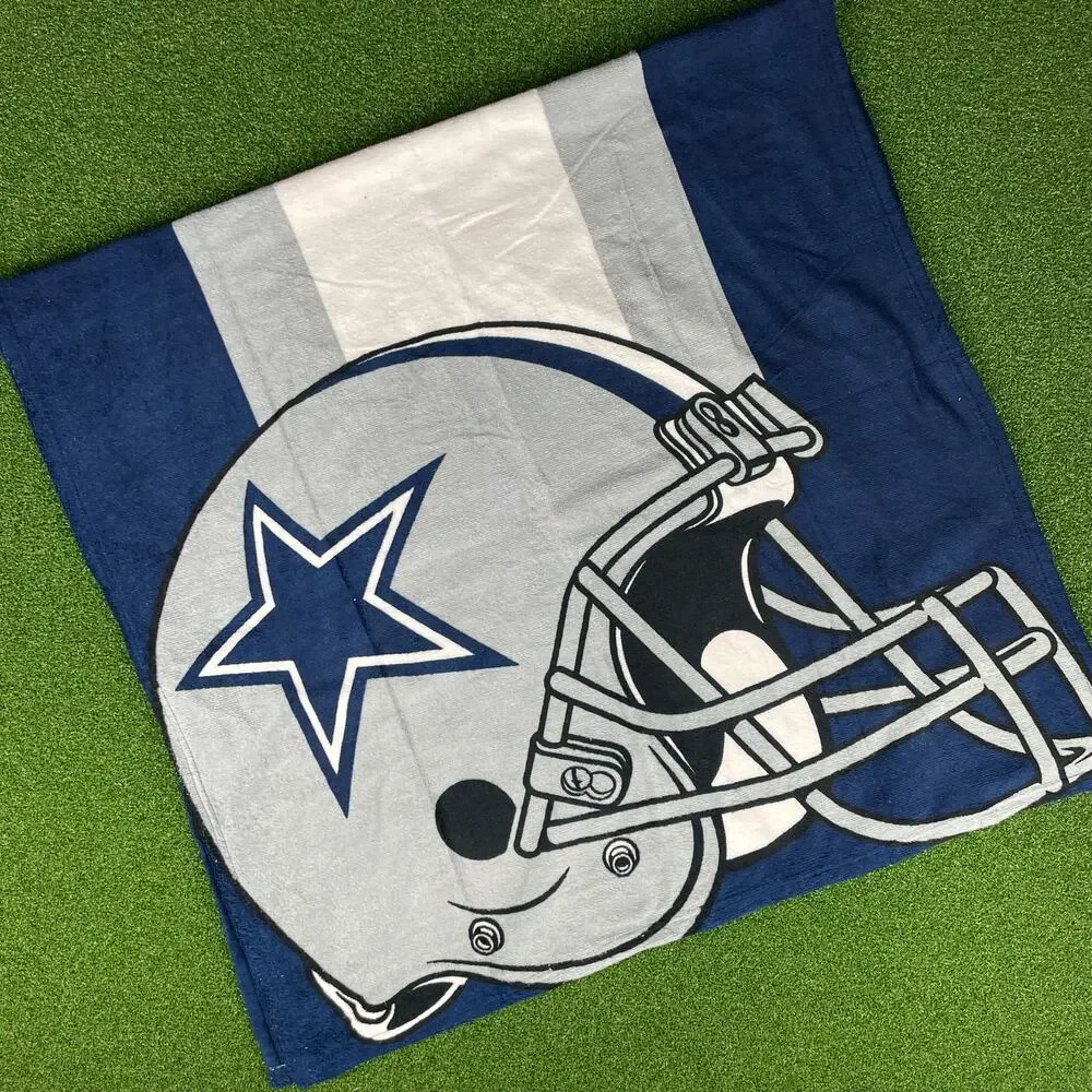 Vintage Dallas Cowboys NFL Football Northwest Microfiber Bath Beach Towel